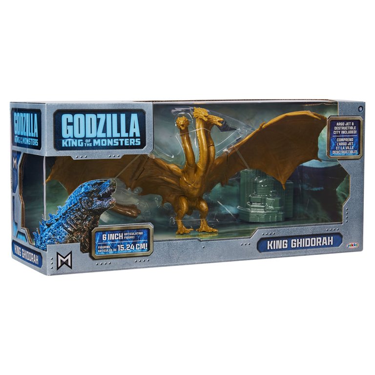 Jakks Pacific Godzilla: King of the Monsters 6-Inch King Ghidorah Battle Pack