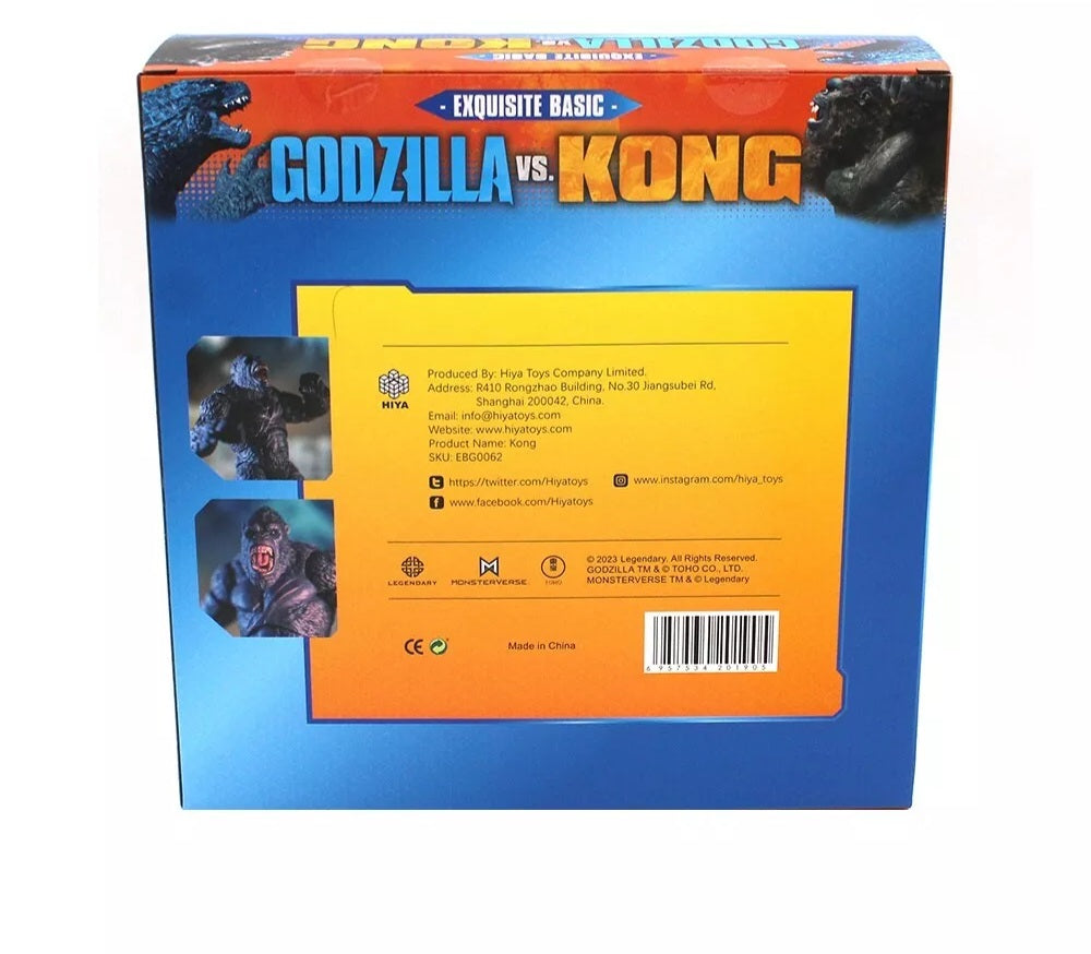Hiya Toys Exquisite Basic Kong Action Figure – Godzilla vs. Kong