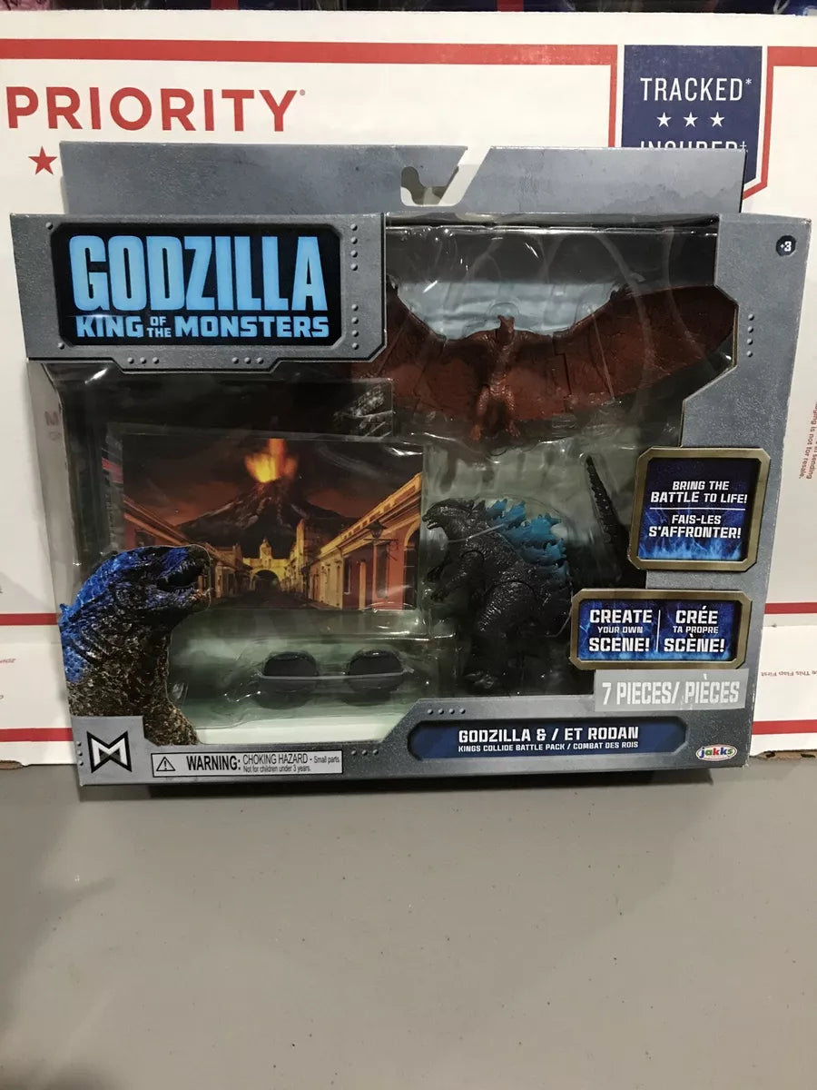 Jakks Pacific Godzilla vs Rodan Battle Pack