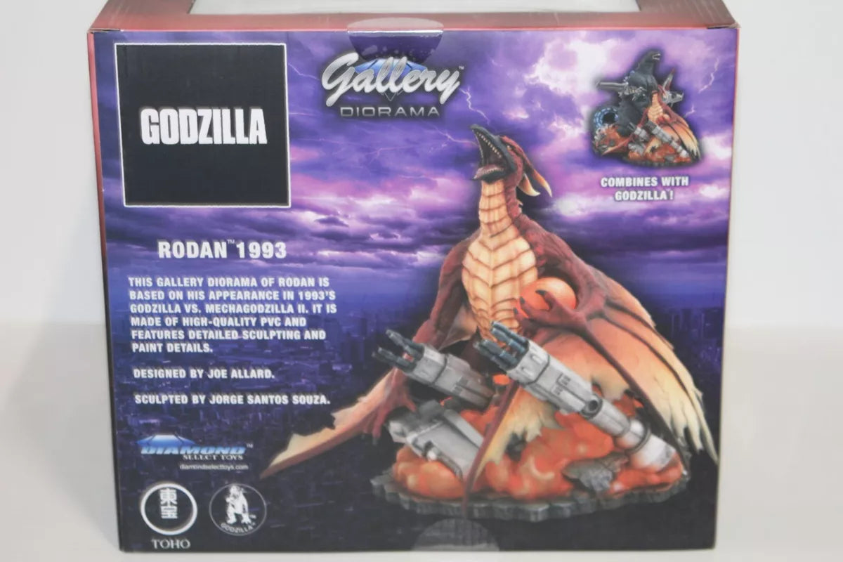 Diamond Select Godzilla Gallery Rodan 1993 PVC Statue
