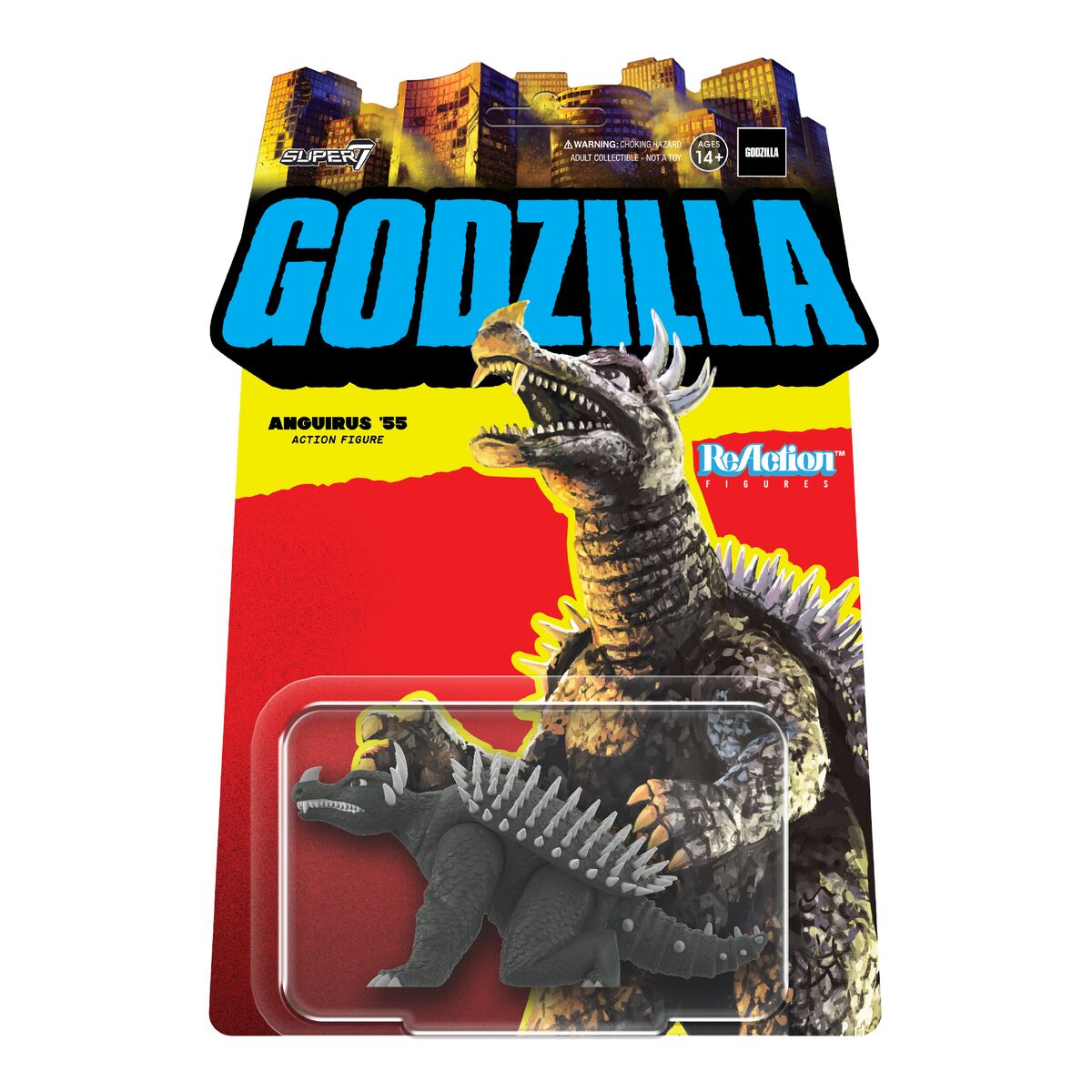 Super7 Godzilla Anguirus '55 Action Figure – ReAction Collectible