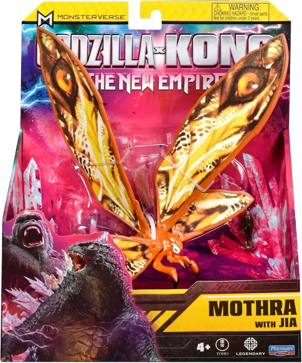 Mothra with Jia Action Figure – Godzilla x Kong: The New Empire