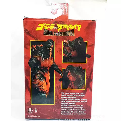 NECA Godzilla vs. Destoroyah Burning Godzilla (1995) Action Figure – Deluxe Edition