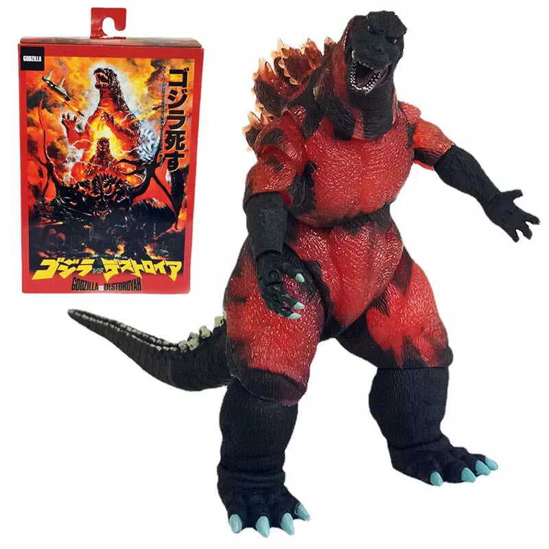 NECA Godzilla vs. Destoroyah Burning Godzilla (1995) Action Figure – Deluxe Edition