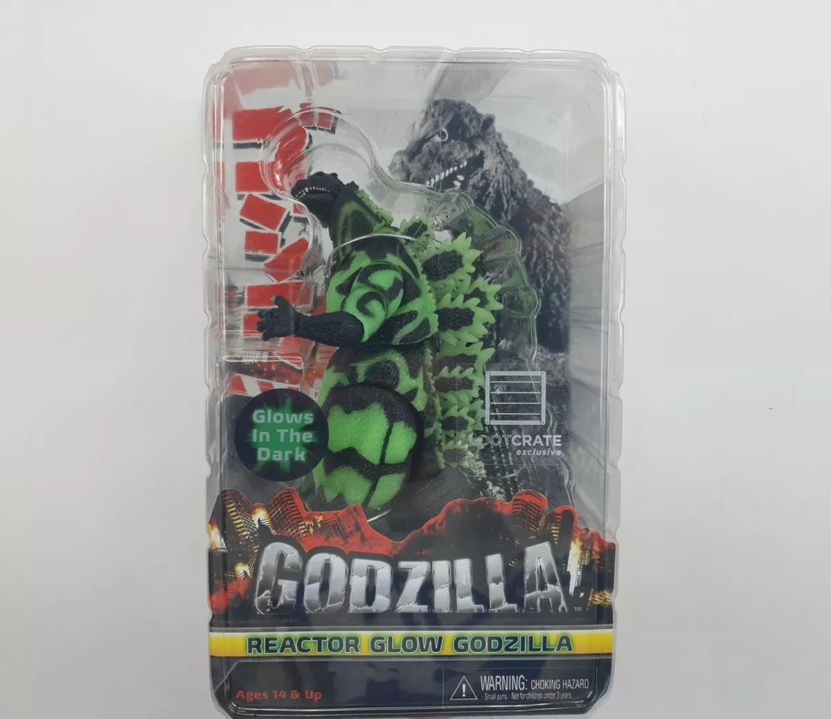 NECA Reactor Glow Godzilla LootCrate Exclusive Action Figure