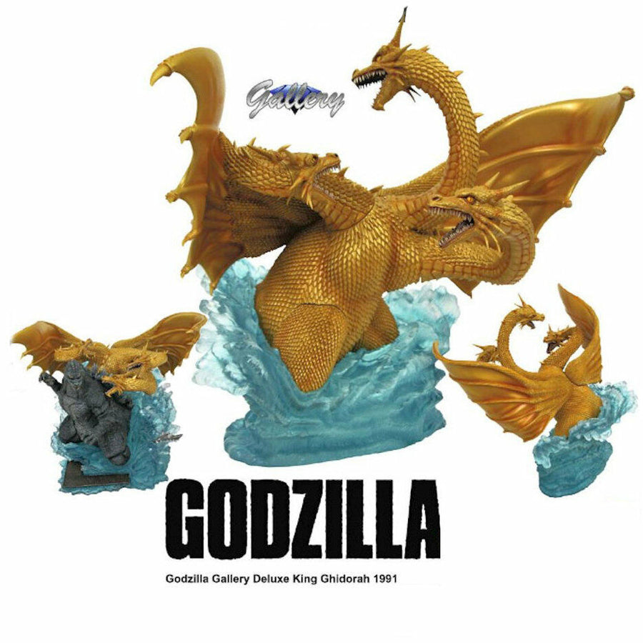 Diamond Select Godzilla Gallery King Ghidorah 1991 Diorama Figure