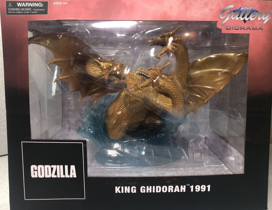 Diamond Select Godzilla Gallery King Ghidorah 1991 Diorama Figure